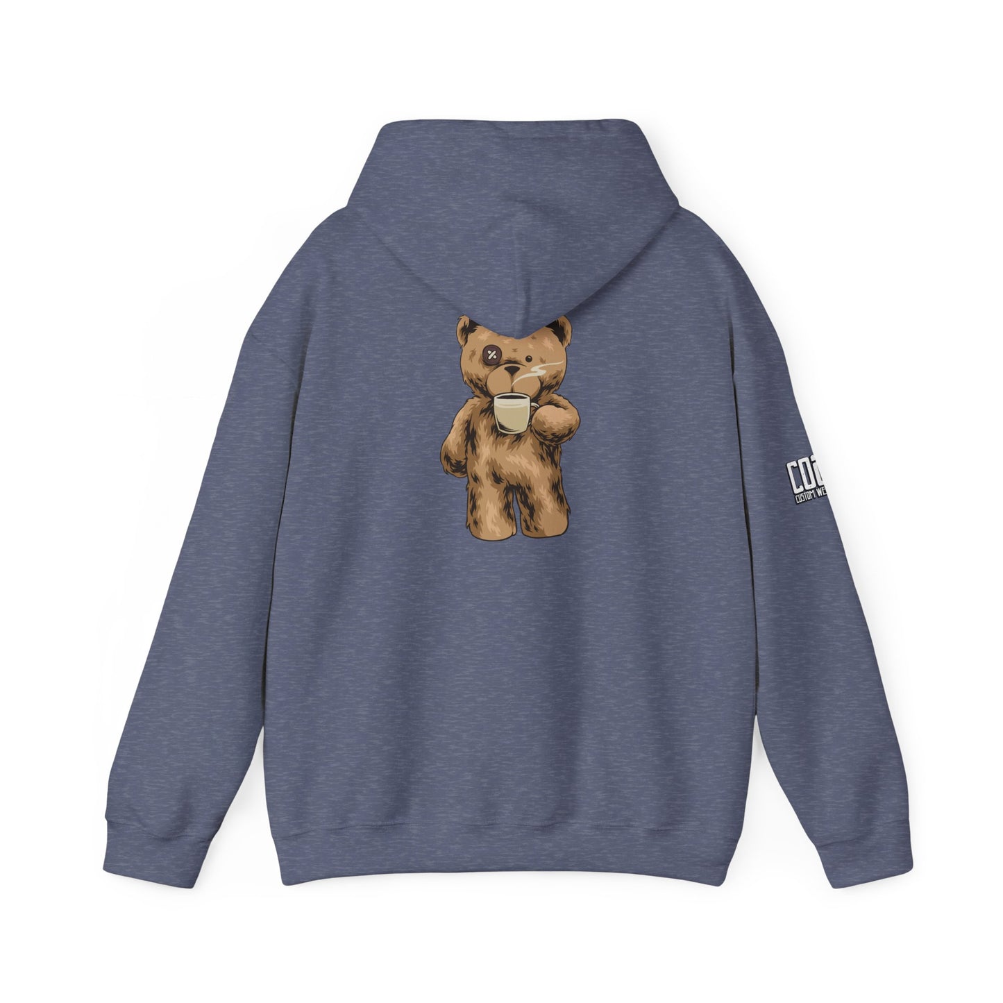 I Need A Huge Coffee Hoodie Sweatshirt, Gift for Friends, Cute Bear Design, Winter Wardrobe Staple, Snuggle Up Wear