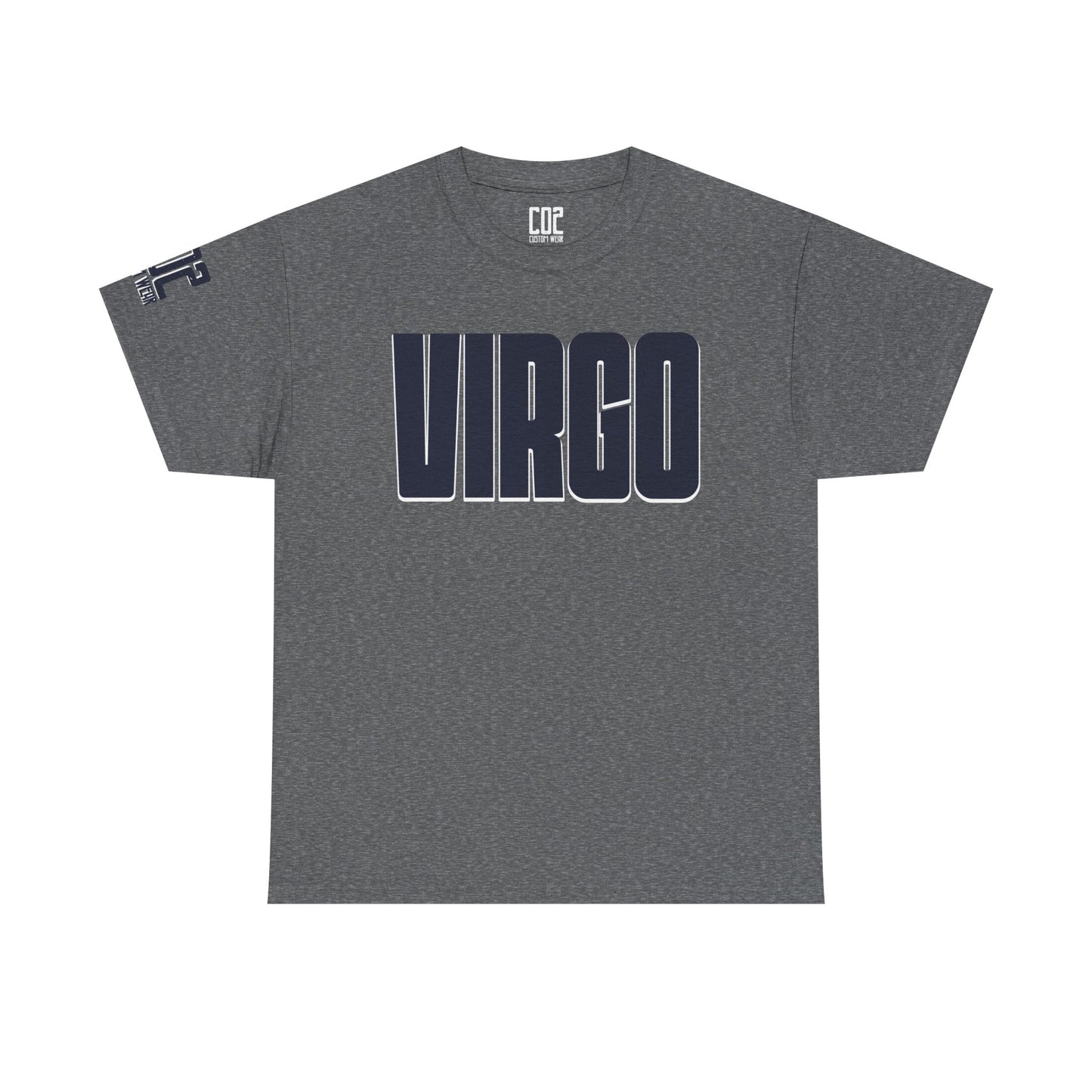 Virgo Zodiac Unisex Heavy Cotton Tee | Birthday Gift T-Shirt, Astrology Shirt, Horoscope Apparel, Unique Virgo Tee, Casual Wear