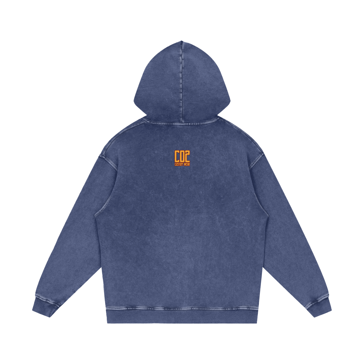 Thick Thighs & Sweet Potato Pies Snow Washed Loose Cotton Hoodie