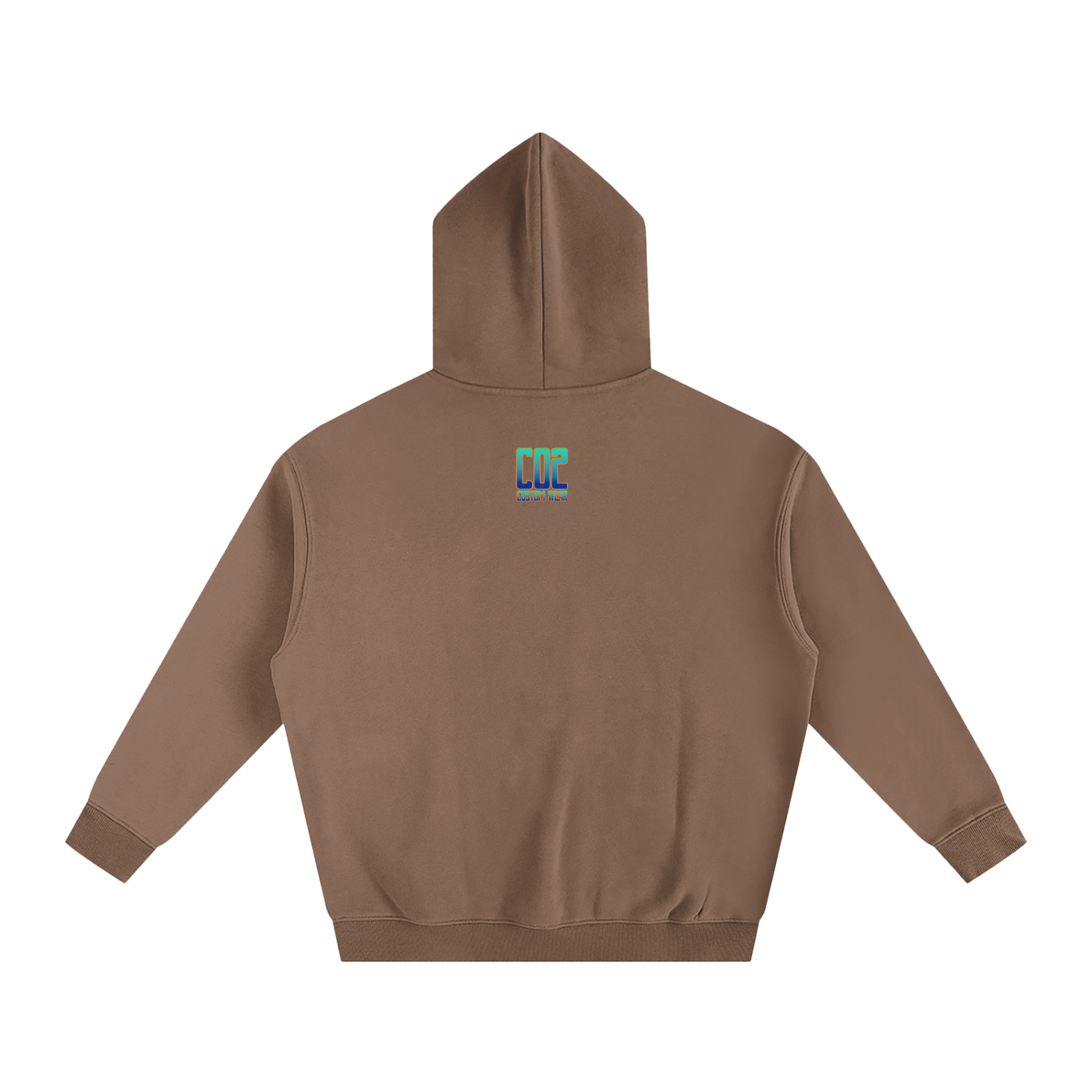 Nothing Will Work Unless You Do Motivational Quote Oversize Fleeced Hoodie