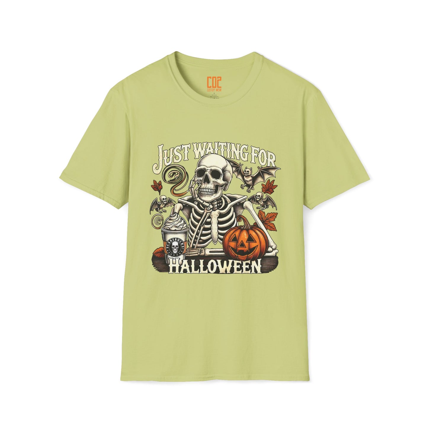 Halloween Skeleton Unisex T-Shirt, Spooky Graphic Tee, Fall Fashion, Halloween Costume Tee, Trick or Treat Shirt, Halloween Gift