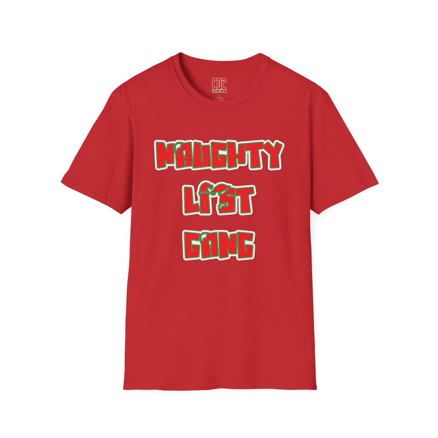 Naughty List Gang T-Shirt — Funny Holiday Christmas Tee