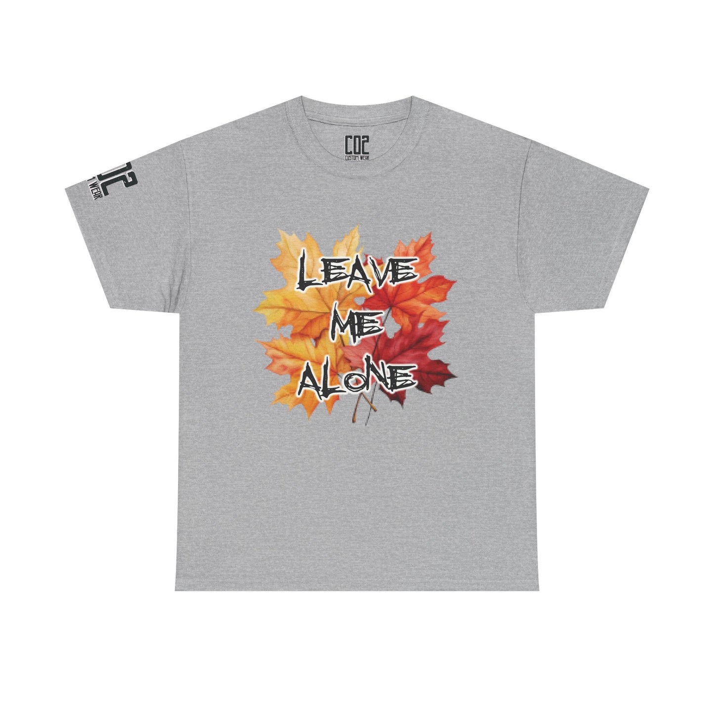 Leave Me Alone Unisex Cotton Shirt, Autumn Vibes Tee - Leave Me Alone Unisex Cotton Shirt, Casual Fall Wear, Gift for Introverts, Halloween Style, Cozy Shirt