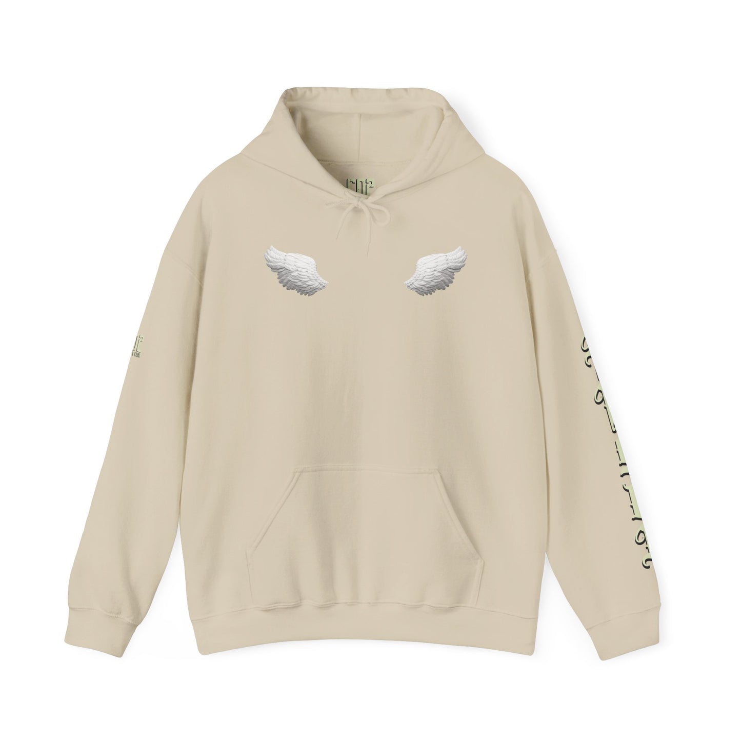 Angel & Bear Hoodie - Unisex Heavy Blend™ Sweatshirt, Cozy Gift for Friends, Cute Casual Wear, Perfect for Fall & Winter