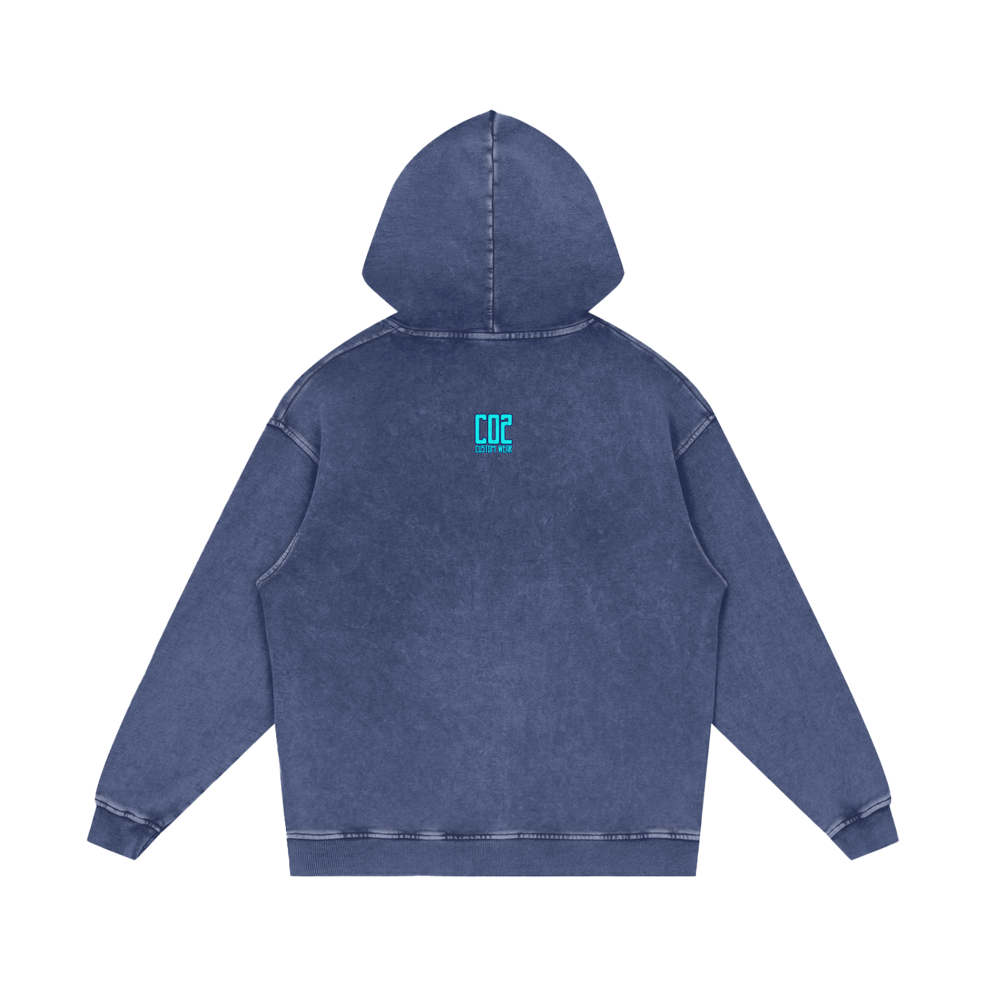 Is It 2026 Yet? Snow Washed Loose Cotton Hoodie