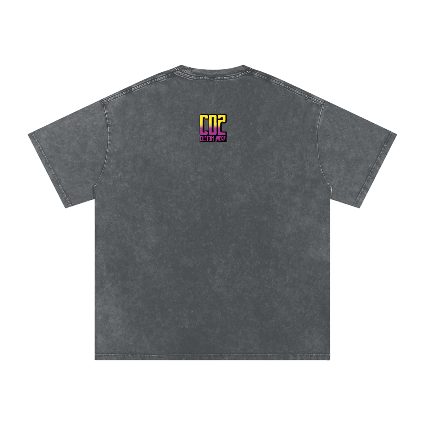 Spooky Season Snow Washed Oversized Cotton T-Shirt