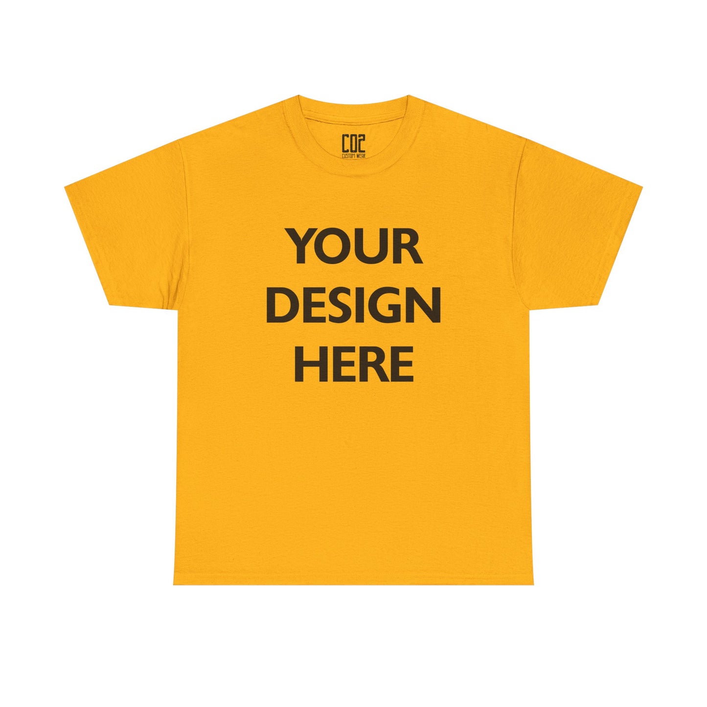 Unisex Heavy Cotton Tee - Customizable Graphic Shirt, Casual Wear, Gift for Him/Her, Birthday Present, Everyday Style