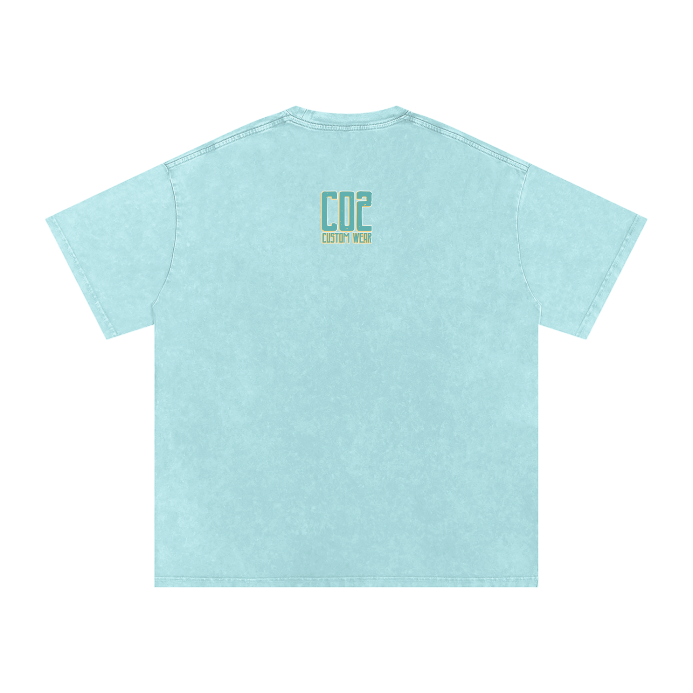 Thankful Grateful Blessed Snow Washed Oversized Cotton T-Shirt