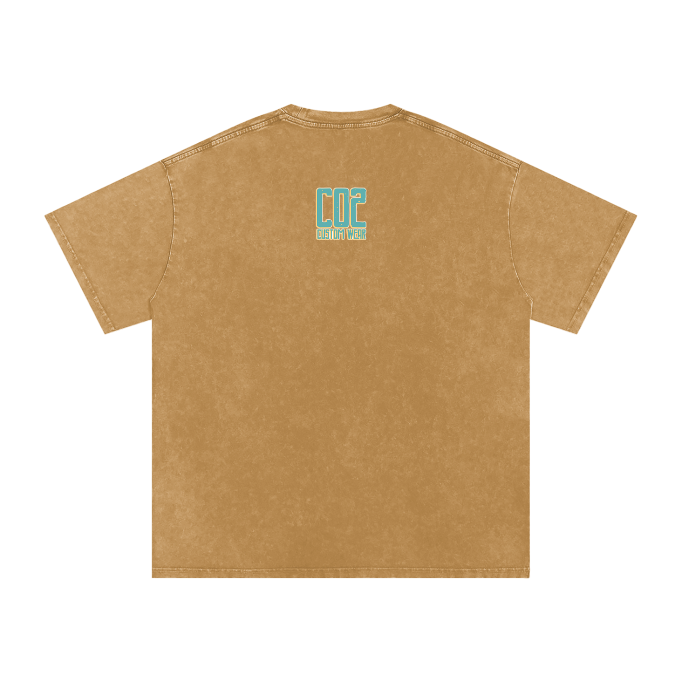 Thankful Grateful Blessed Snow Washed Oversized Cotton T-Shirt