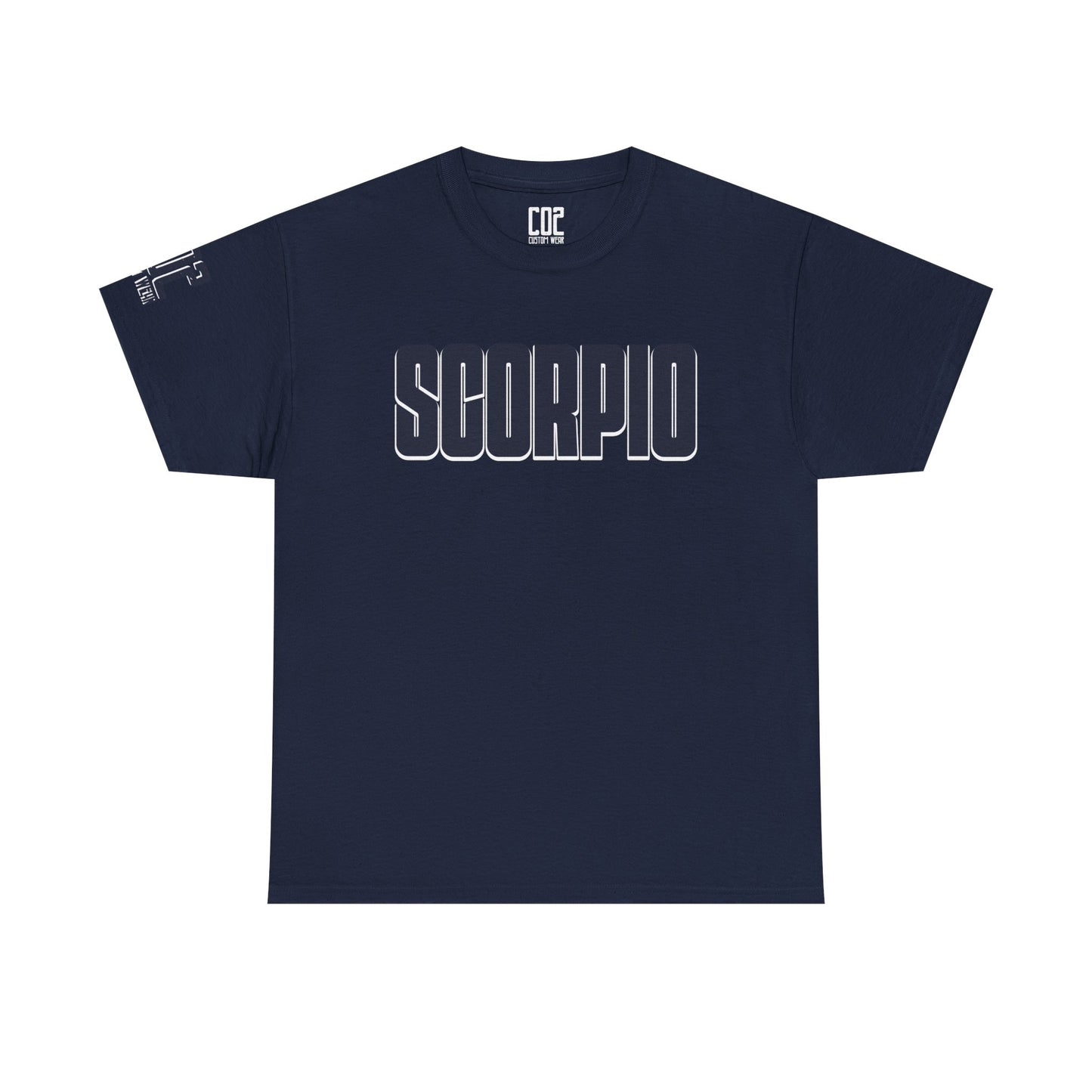 Scorpio Astrology Tee, Zodiac Sign T-Shirt, Unisex Heavy Cotton Tee, Horoscope Gift, Astrological Apparel