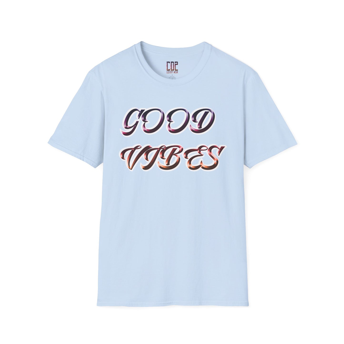 Good Vibes Unisex T-Shirt | Softstyle Tee for Casual Days, Vacation Wear, Gift, Fun Summer Style