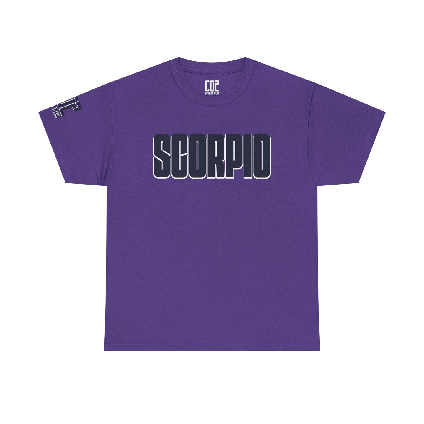 Scorpio Astrology Tee, Zodiac Sign T-Shirt, Unisex Heavy Cotton Tee, Horoscope Gift, Astrological Apparel