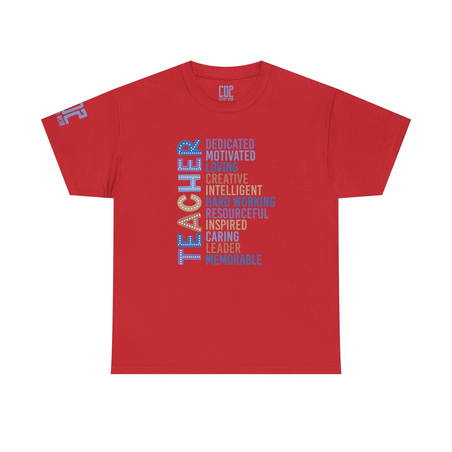 Teacher Appreciation Unisex Heavy Cotton Tee, Gift for Educators, Motivational Shirt, End of Year Gift, Classroom Apparel