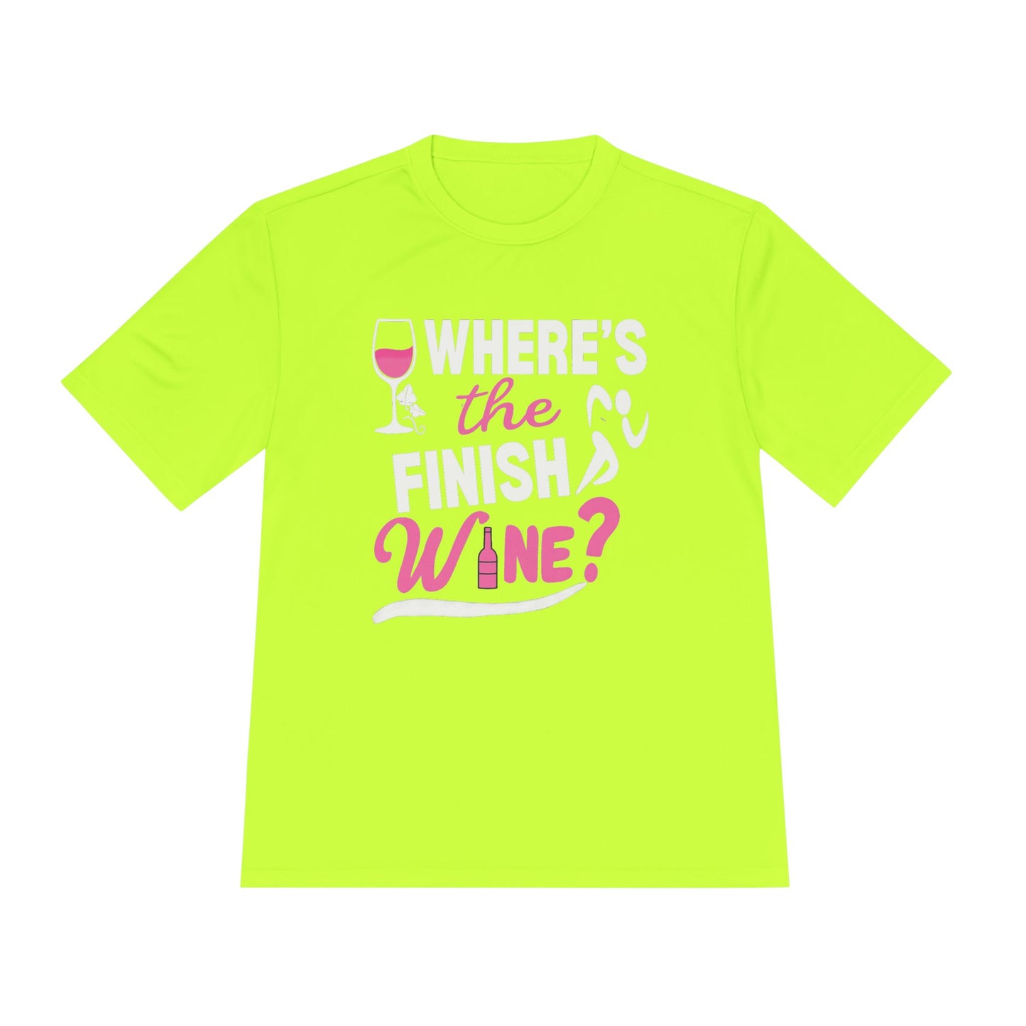 Wine-Themed Unisex Moisture Wicking Tee for Wine Lovers, Gift for Birthdays, Parties, Outdoor Events, Fun Wine Apparel
