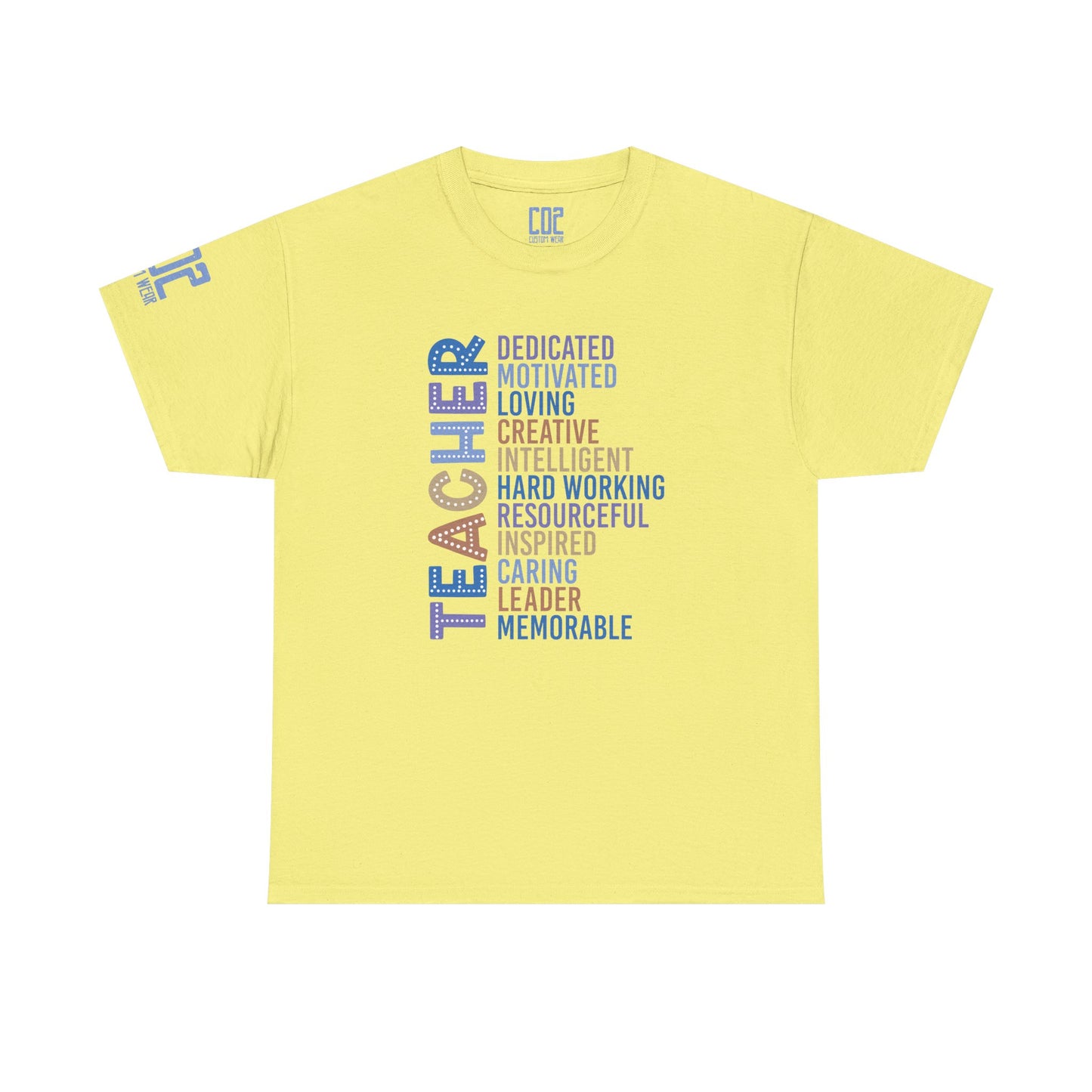 Teacher Appreciation Unisex Heavy Cotton Tee, Gift for Educators, Motivational Shirt, End of Year Gift, Classroom Apparel