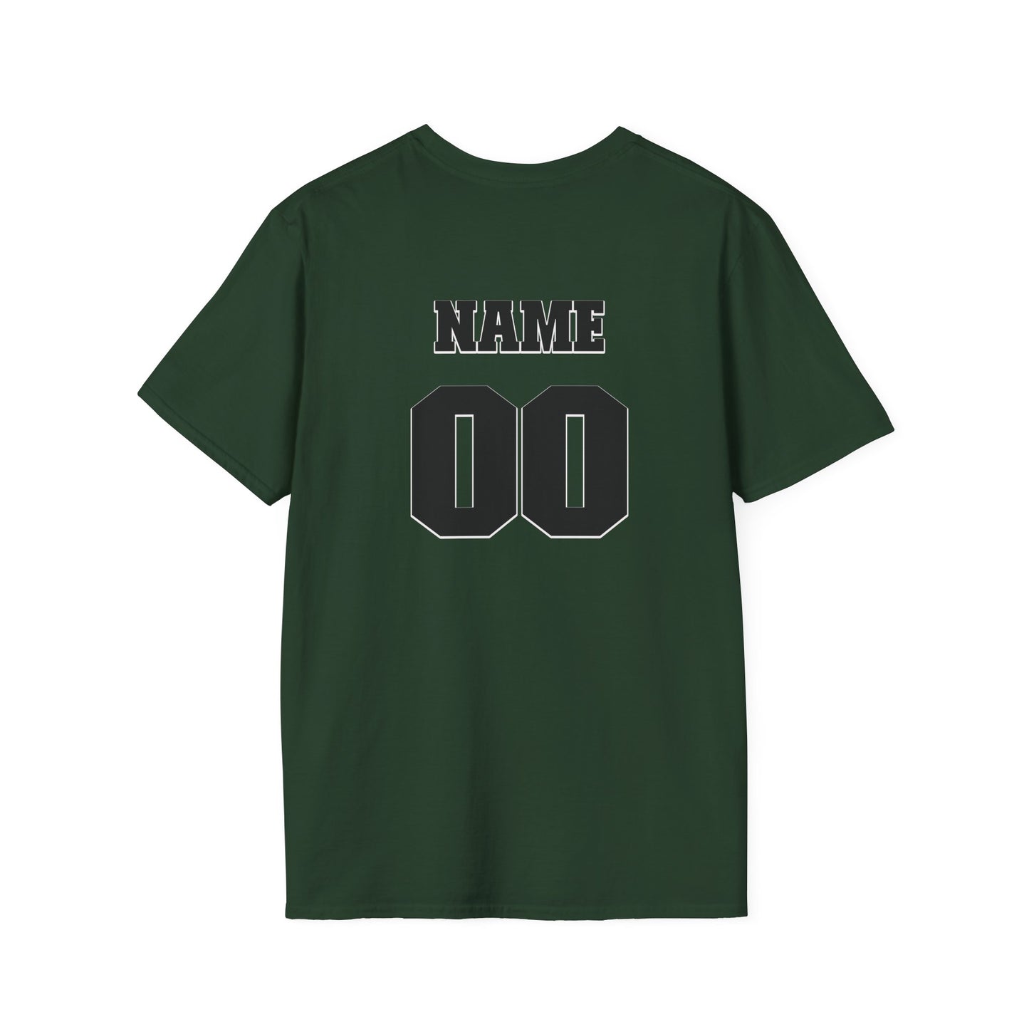 Football Mom Unisex Tee - Custom Team and Number Shirt with Name and Number for Athletes by request