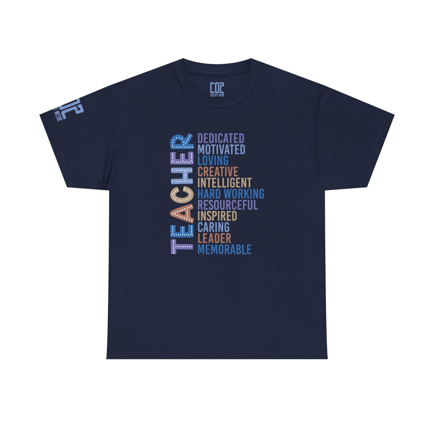 Teacher Appreciation Unisex Heavy Cotton Tee, Gift for Educators, Motivational Shirt, End of Year Gift, Classroom Apparel