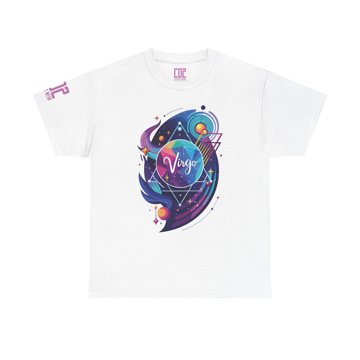 Cosmic Virgo T-Shirt - Astrology Tee for Virgo Birthdays, Celestial Gift, Zodiac Shirt, Spiritual Fashion, Horoscope Tee