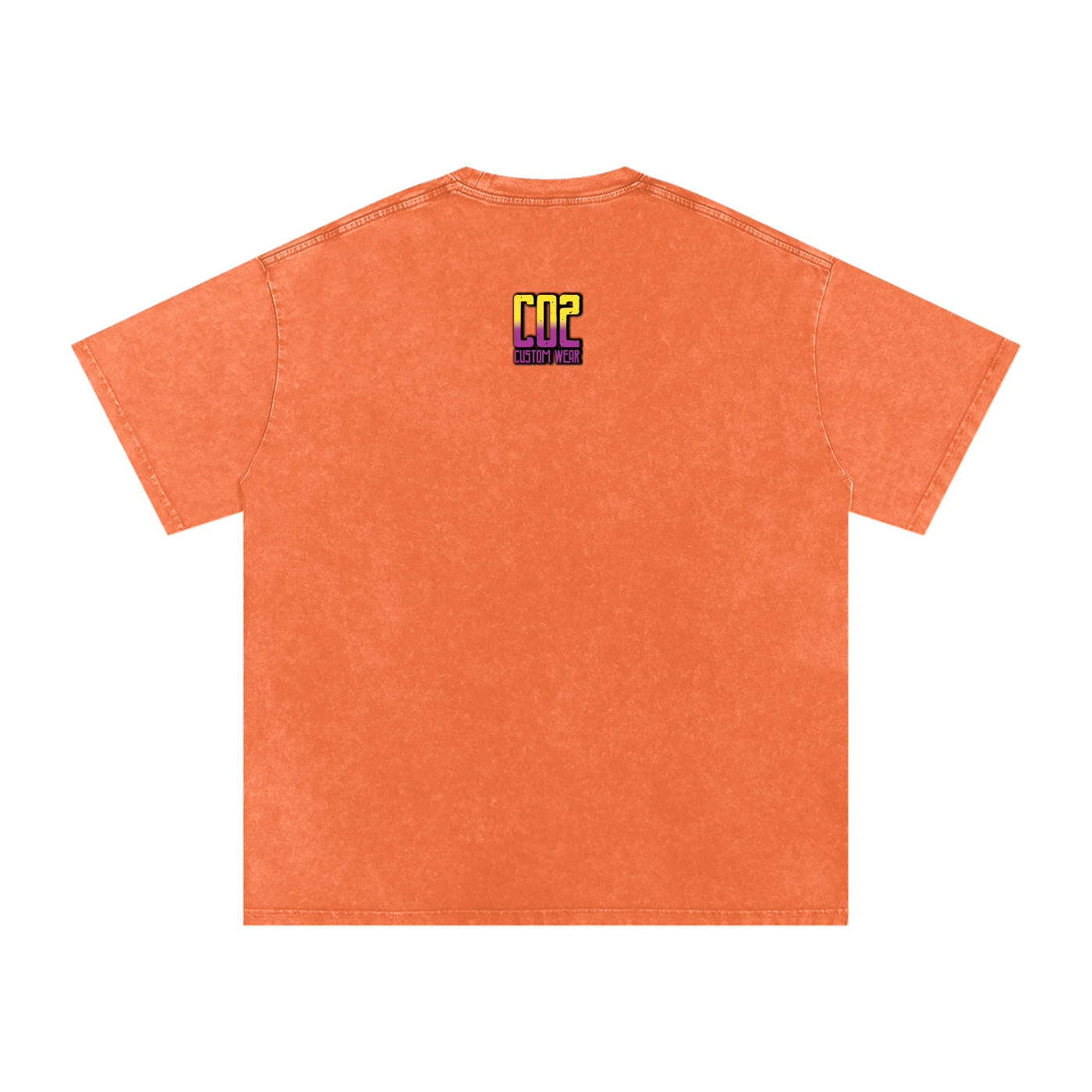 Spooky Season Snow Washed Oversized Cotton T-Shirt