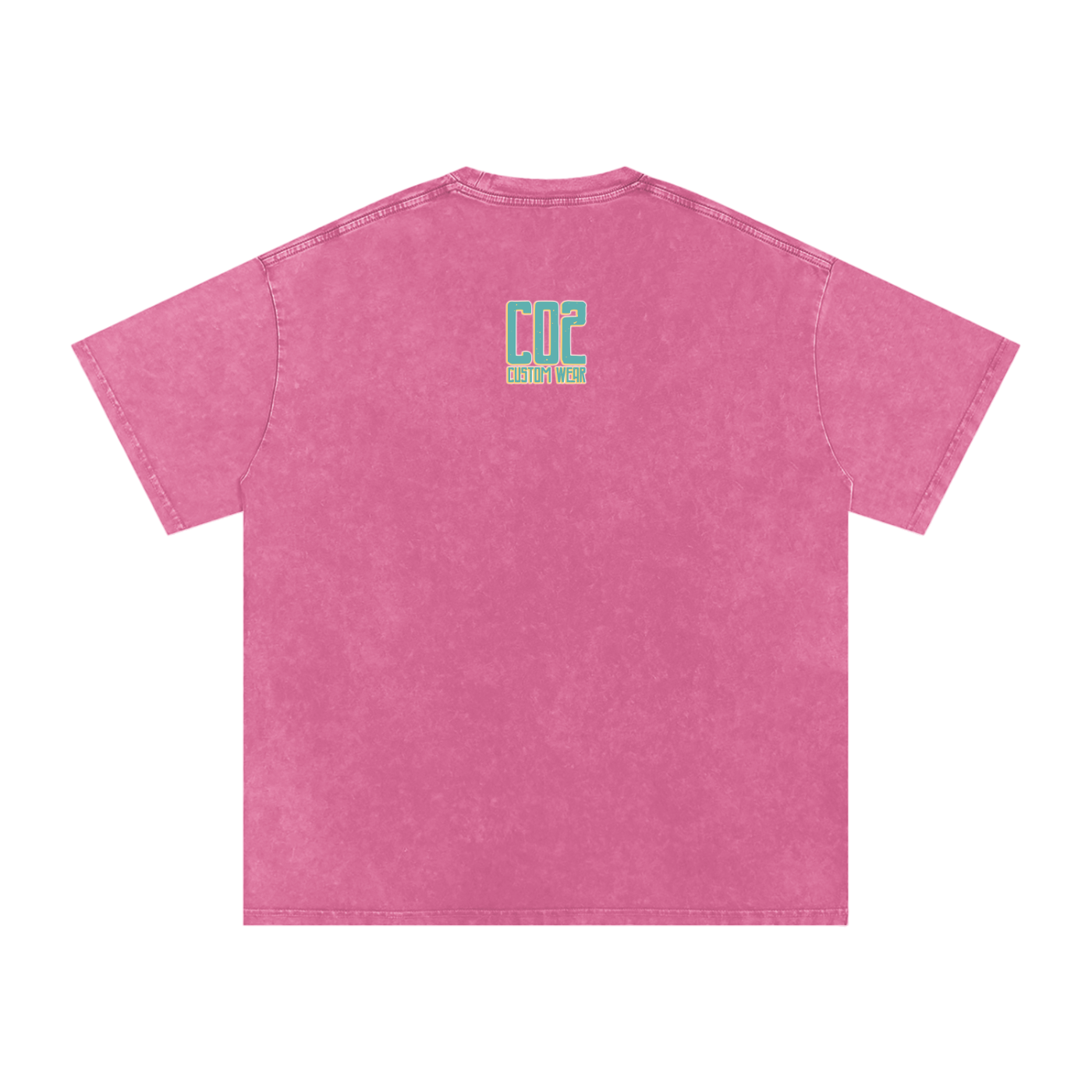 Thankful Grateful Blessed Snow Washed Oversized Cotton T-Shirt