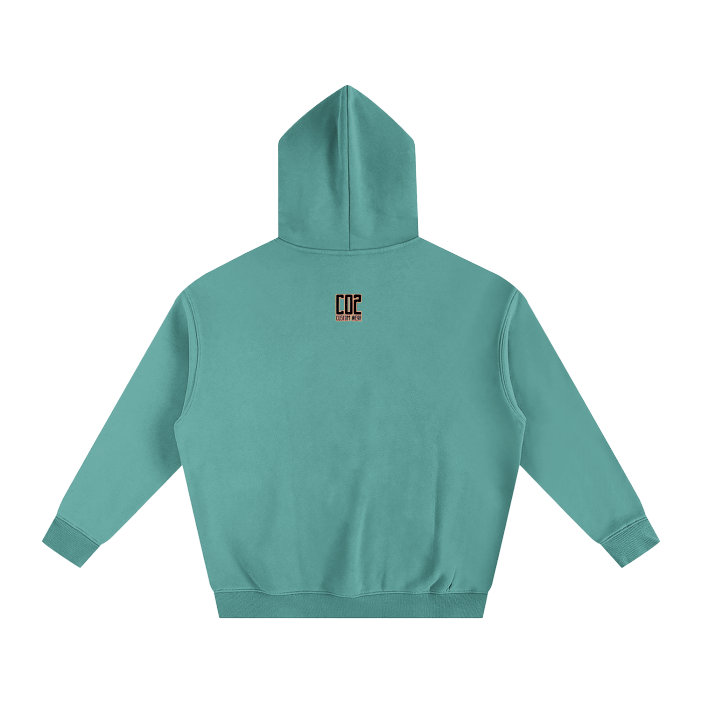 Just Here For The Deviled Eggs Oversize Fleeced Hoodie