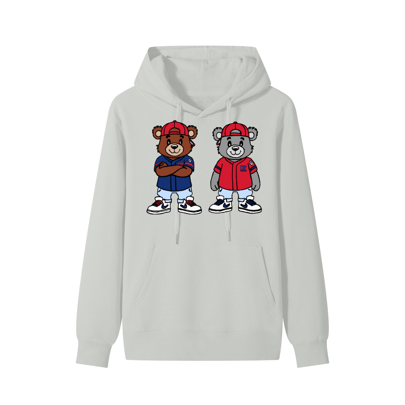 CO2 Bear Retro Cool Bear Classic Unisex Cotton Hoodie