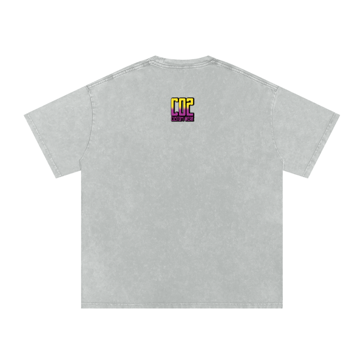 Spooky Season Snow Washed Oversized Cotton T-Shirt