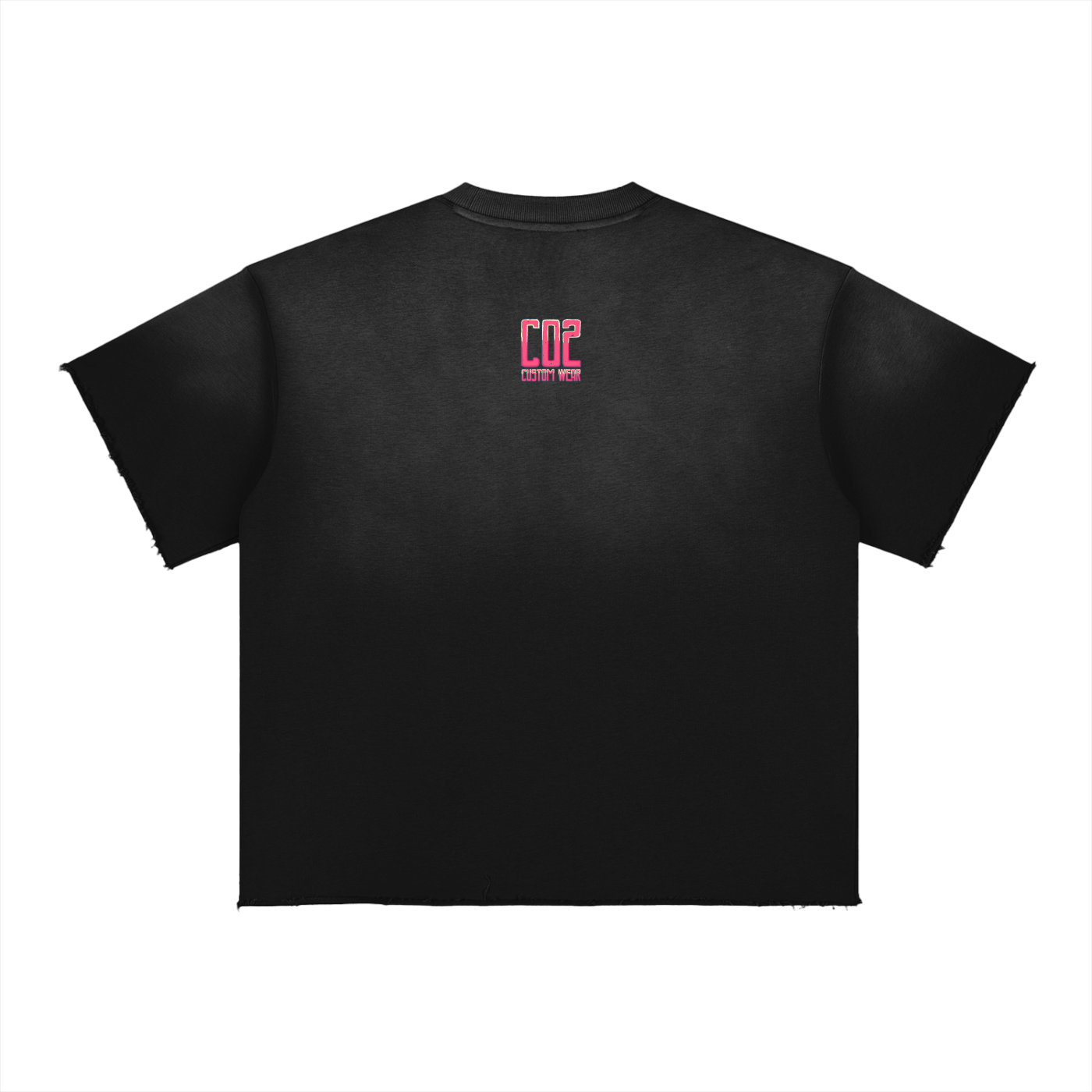 Don't Kill My Vibe Sun Fade Raw Edge T-Shirt
