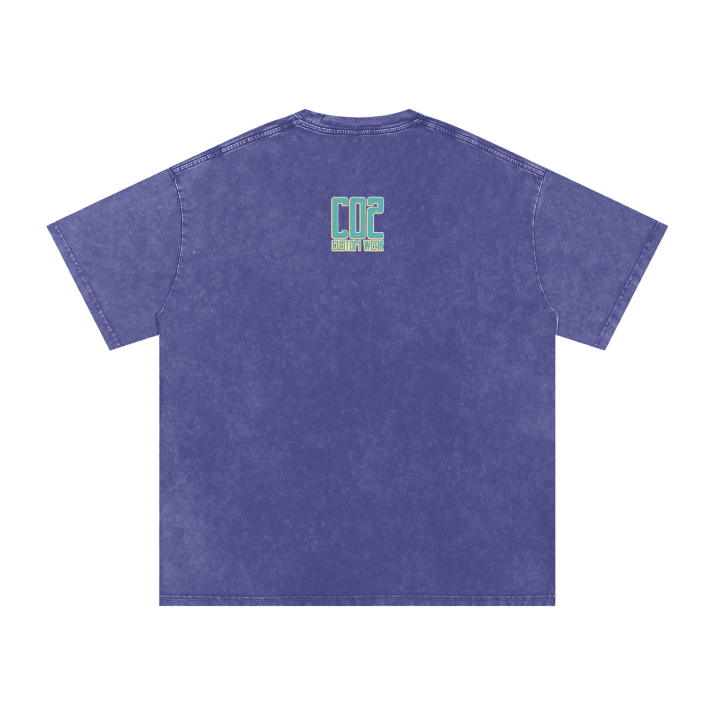Thankful Grateful Blessed Snow Washed Oversized Cotton T-Shirt