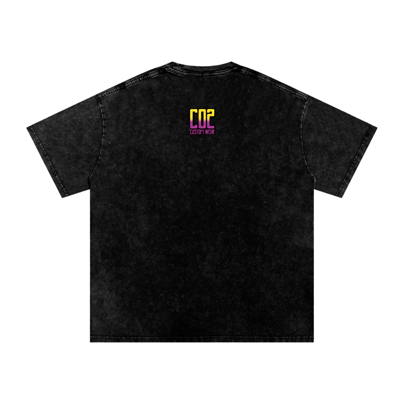 Spooky Season Snow Washed Oversized Cotton T-Shirt