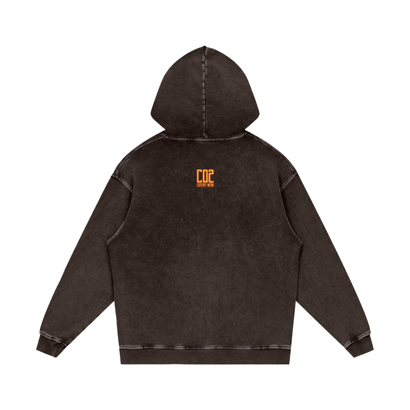 Thick Thighs & Sweet Potato Pies Snow Washed Loose Cotton Hoodie