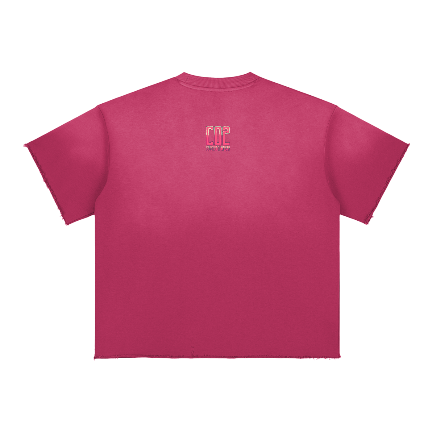 Don't Kill My Vibe Sun Fade Raw Edge T-Shirt