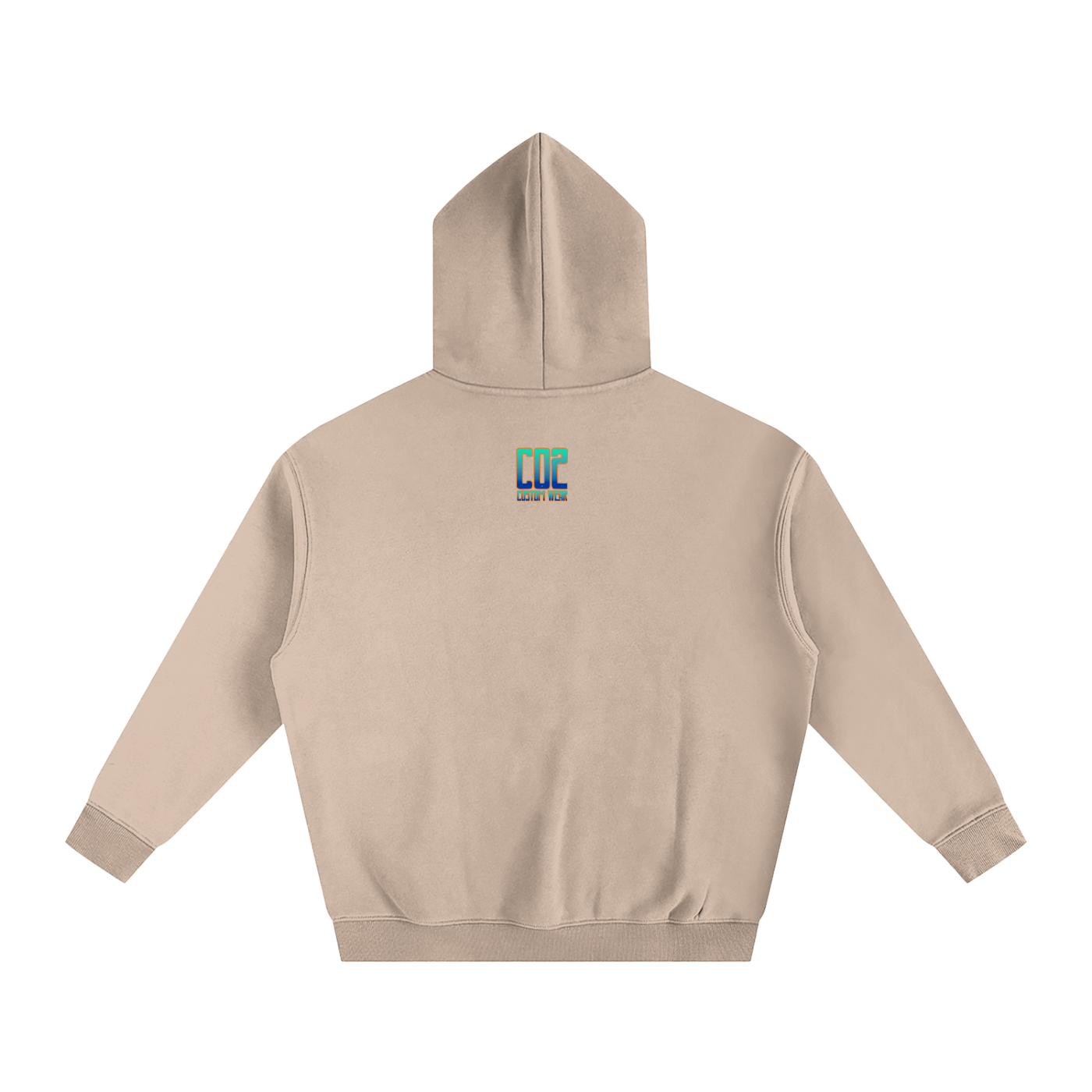Nothing Will Work Unless You Do Motivational Quote Oversize Fleeced Hoodie