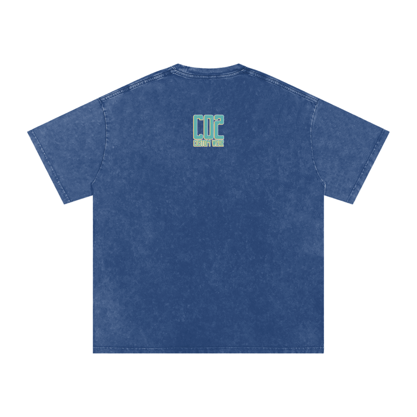 Thankful Grateful Blessed Snow Washed Oversized Cotton T-Shirt