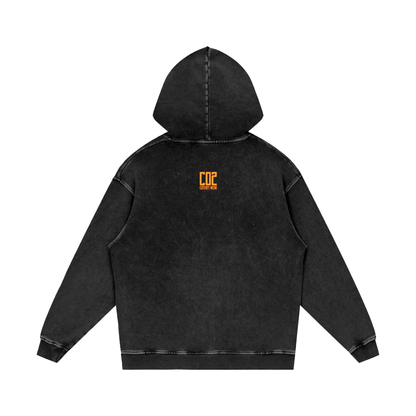 Thick Thighs & Sweet Potato Pies Snow Washed Loose Cotton Hoodie