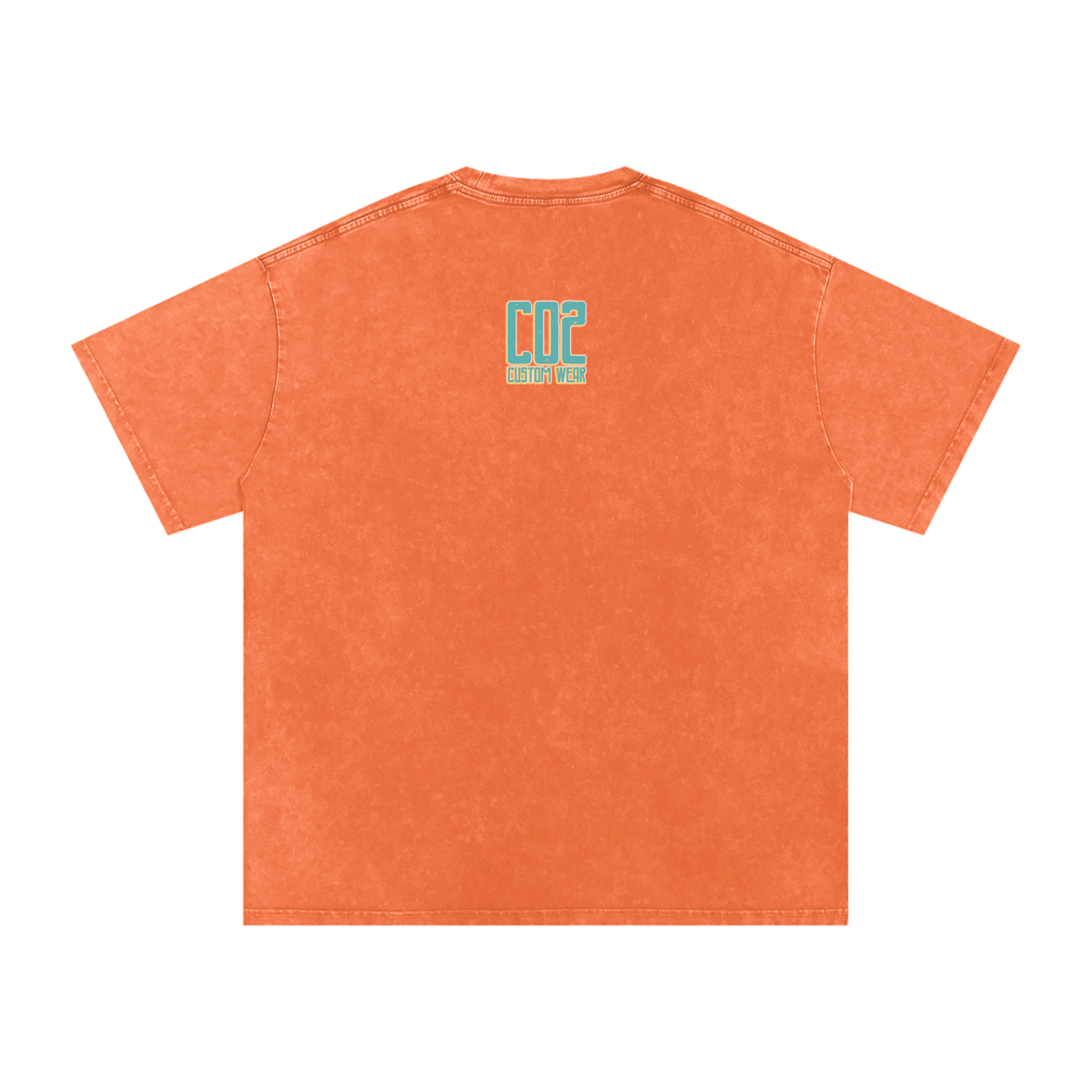 Thankful Grateful Blessed Snow Washed Oversized Cotton T-Shirt