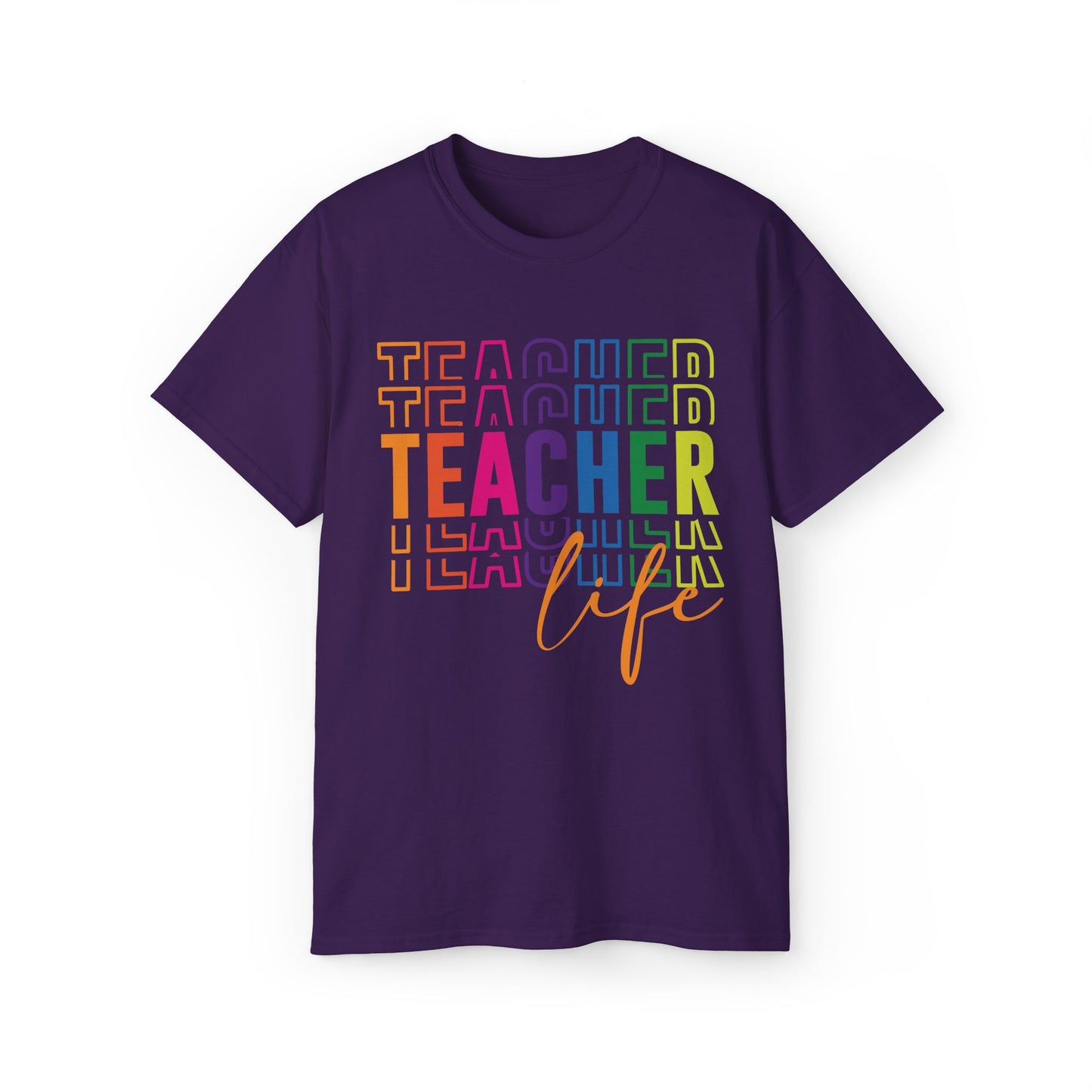 Colorful Teacher Life Unisex Cotton Tee – Perfect Gift for Educators, Teacher Appreciation Day, Classroom Style, Back to School, [...]