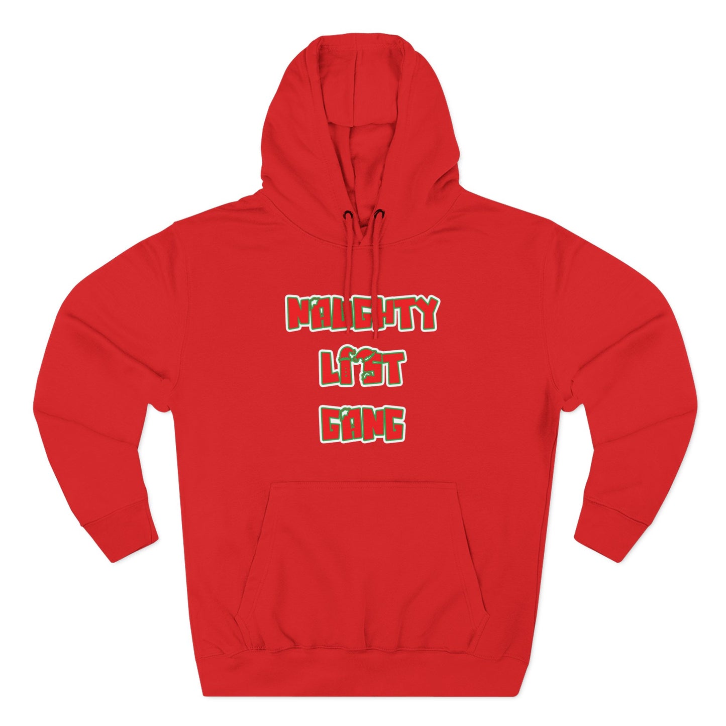 Naughty List Gang Hoodie — Funny Christmas Holiday Pullover