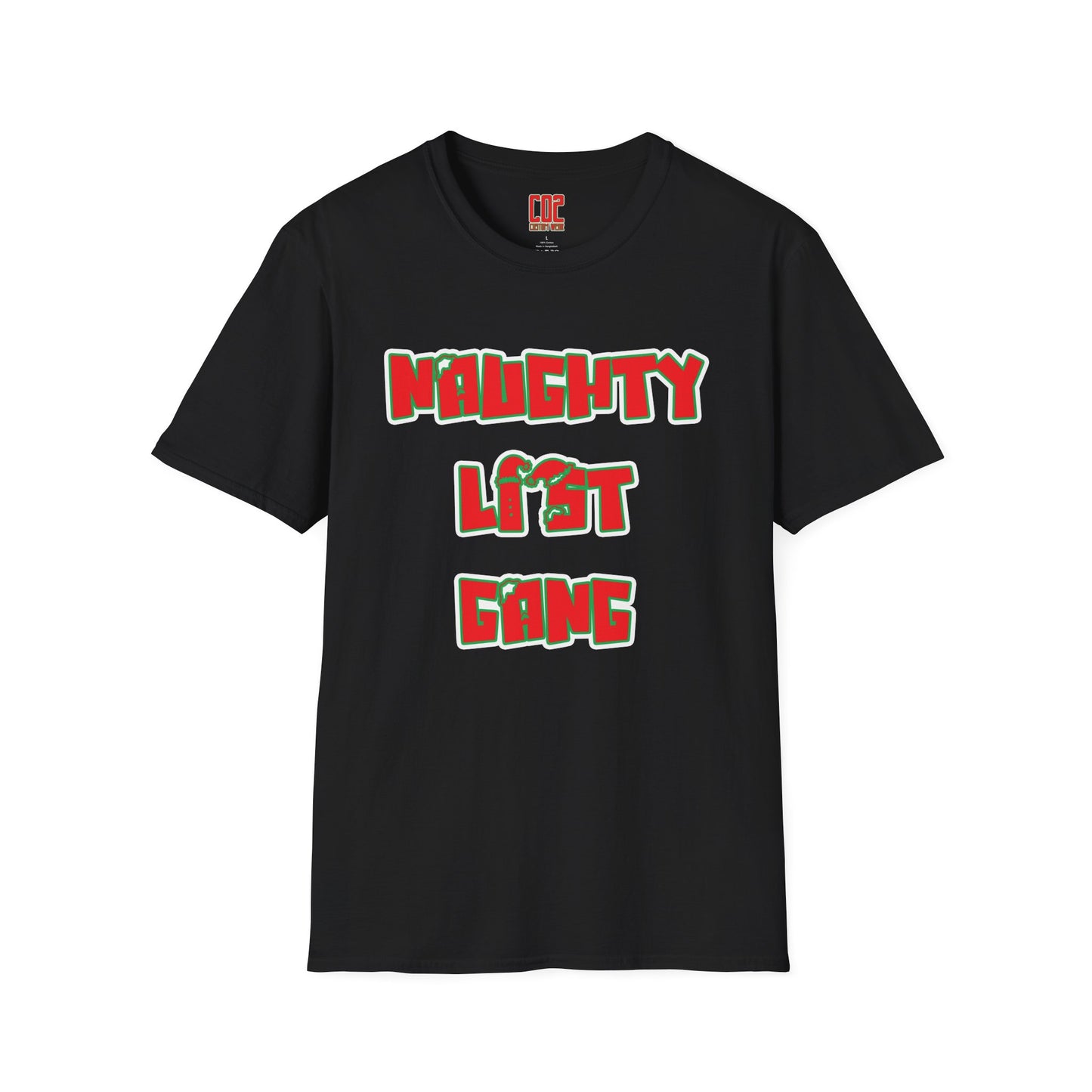 Naughty List Gang T-Shirt — Funny Holiday Christmas Tee