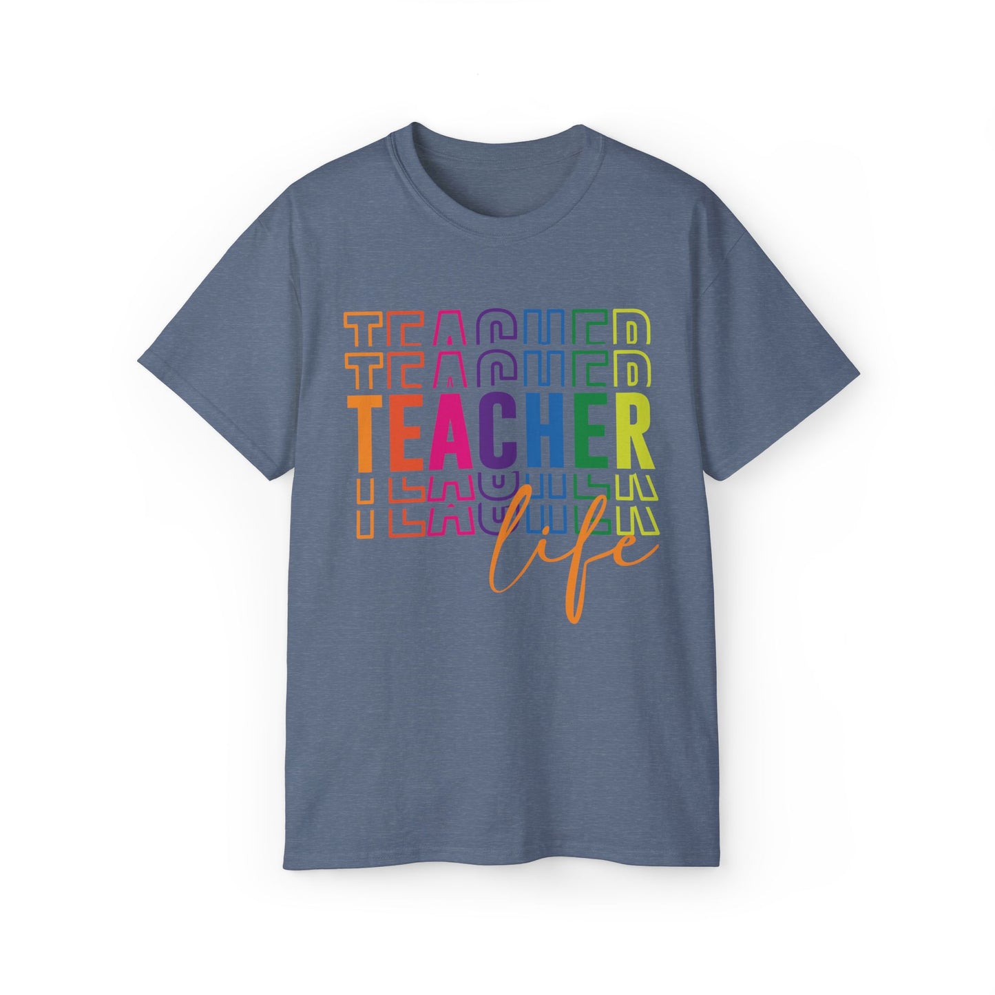Colorful Teacher Life Unisex Cotton Tee – Perfect Gift for Educators, Teacher Appreciation Day, Classroom Style, Back to School, [...]