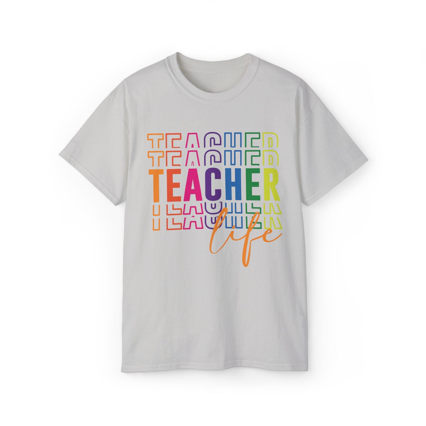 Colorful Teacher Life Unisex Cotton Tee – Perfect Gift for Educators, Teacher Appreciation Day, Classroom Style, Back to School, [...]