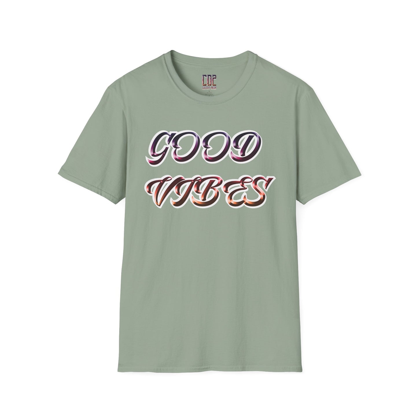 Good Vibes Unisex T-Shirt | Softstyle Tee for Casual Days, Vacation Wear, Gift, Fun Summer Style