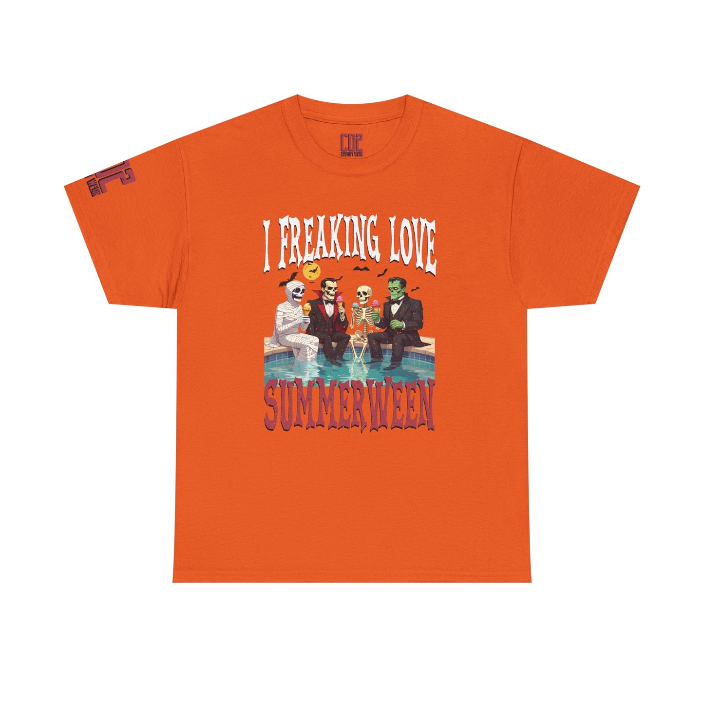 Halloween Unisex Vibe Tee, Spooky Summerween Shirt, Casual Horror Apparel, Festive Gifting, Graphic T-Shirt for Halloween Enthusiasts