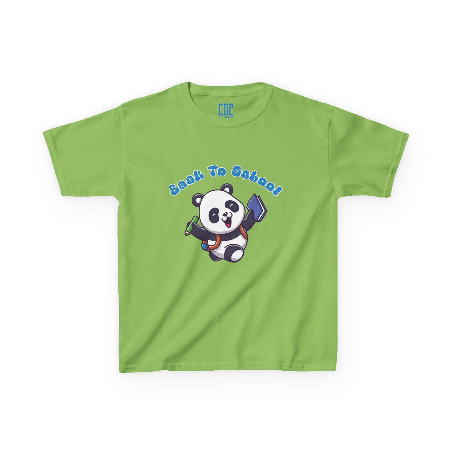 Cute Kids' Panda Tee, Back to School Shirt, Fun Cotton T-Shirt, Children's Apparel, Cute Panda  Kids' Clothes, Gift for Kids