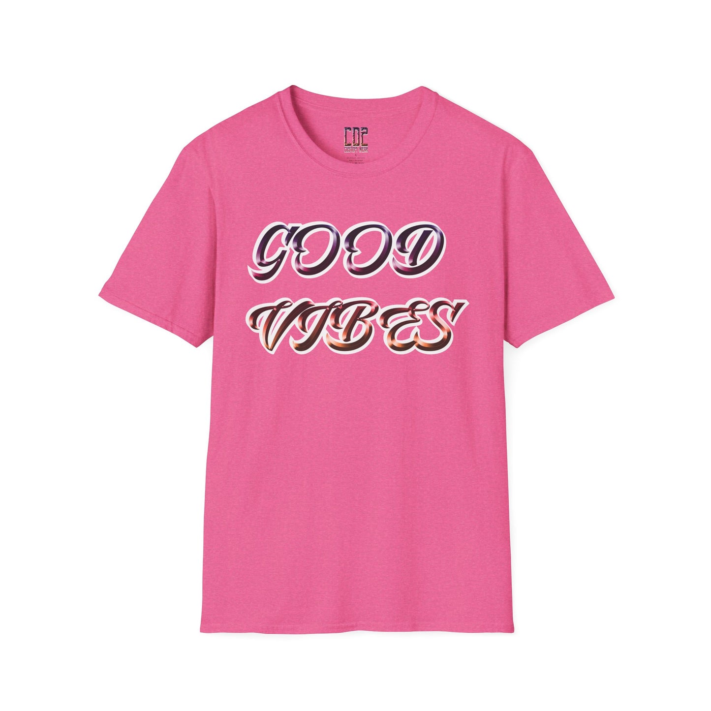 Good Vibes Unisex T-Shirt | Softstyle Tee for Casual Days, Vacation Wear, Gift, Fun Summer Style