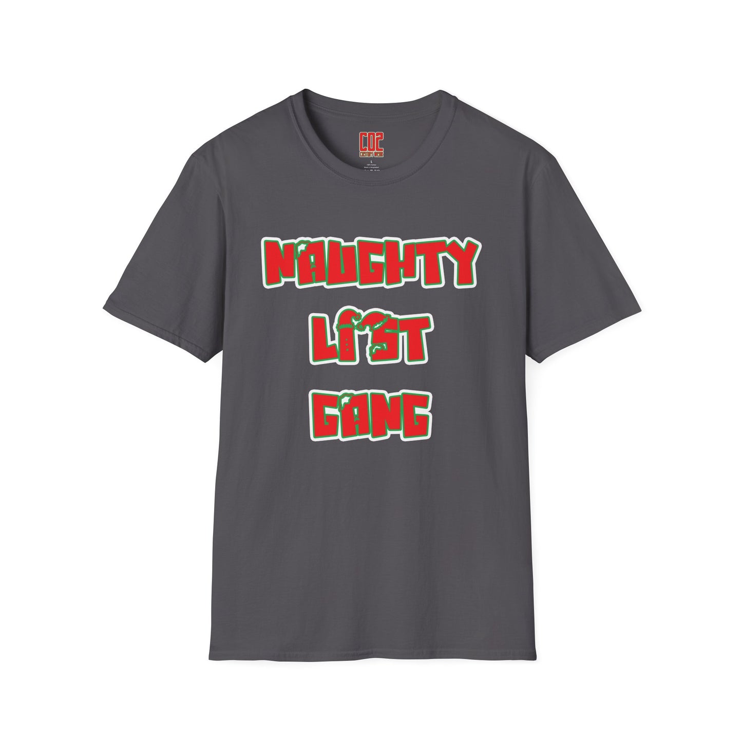 Naughty List Gang T-Shirt — Funny Holiday Christmas Tee