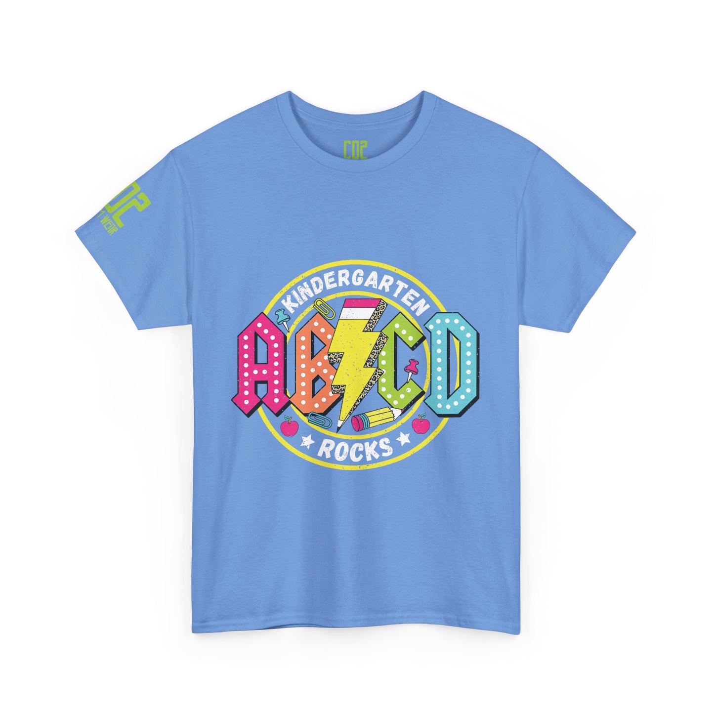 Kindergarten Rocks Vibrant Graphic Tee for All Ages, Celebration Shirt, Unisex Cotton T-Shirt, Fun Gift for Birthdays, Colorful Casual Wear, Festival Outfit