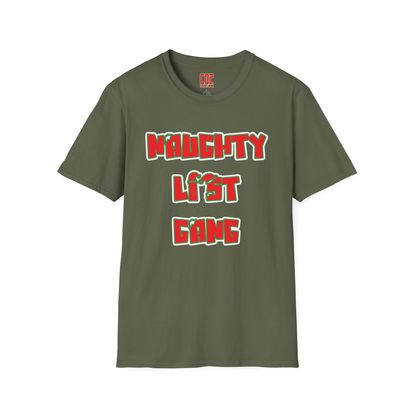 Naughty List Gang T-Shirt — Funny Holiday Christmas Tee
