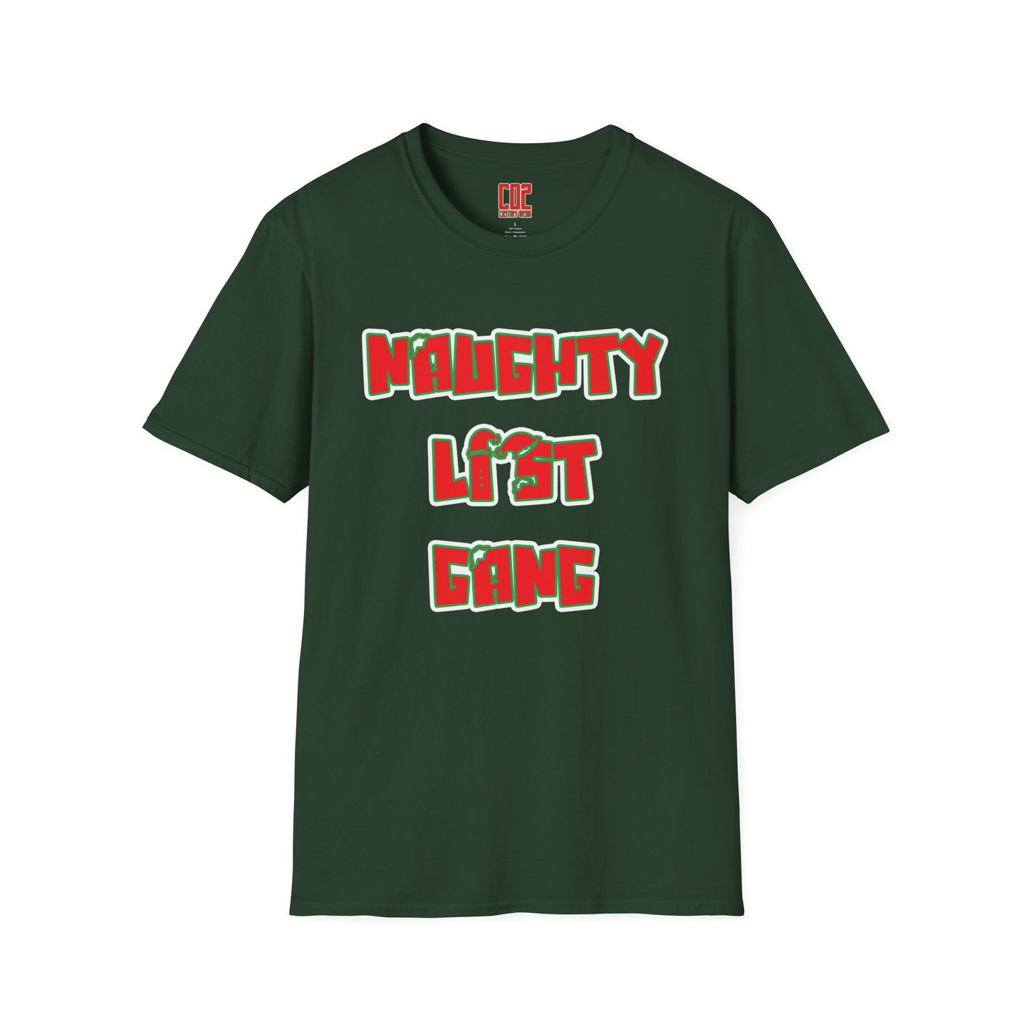 Naughty List Gang T-Shirt — Funny Holiday Christmas Tee