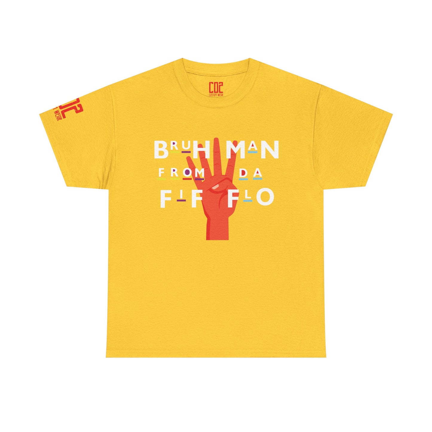 Bruh Man from da FIF FLO, Casual Wear, Street Style, Everyday Fashion, Retro, Graphic T-Shirt